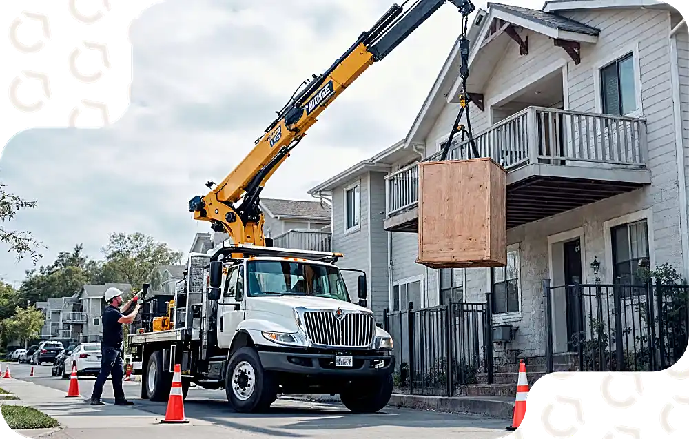 Professional hoisting and crane service in Chicago