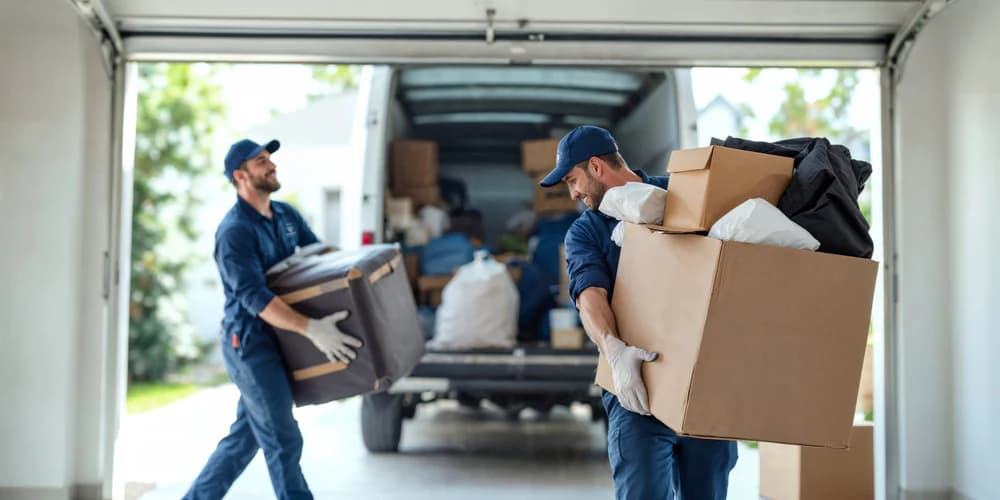 A donation pickup completed by Windy City Movers in the Chicago area