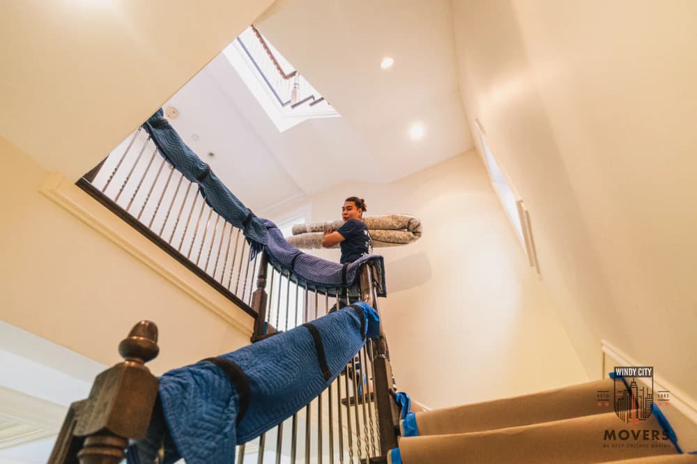 A house move completed by Windy City Movers in the Chicago area