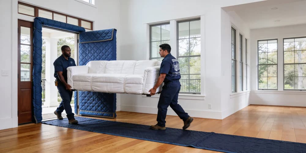 Loading and unloading completed by Windy City Movers in the Chicago area