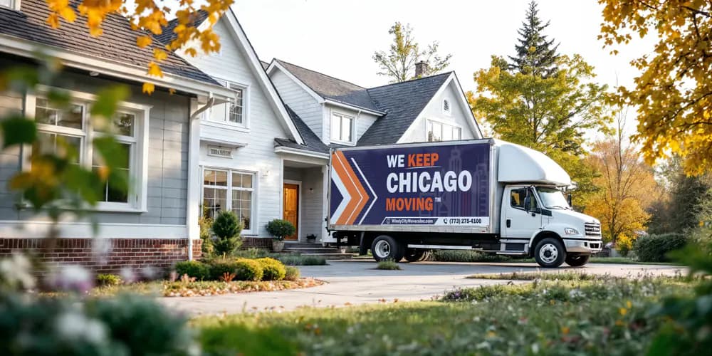 A local residential move completed by Windy City Movers in the Chicago area