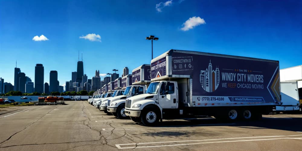 A long-distance move completed by Windy City Movers in the Chicago area