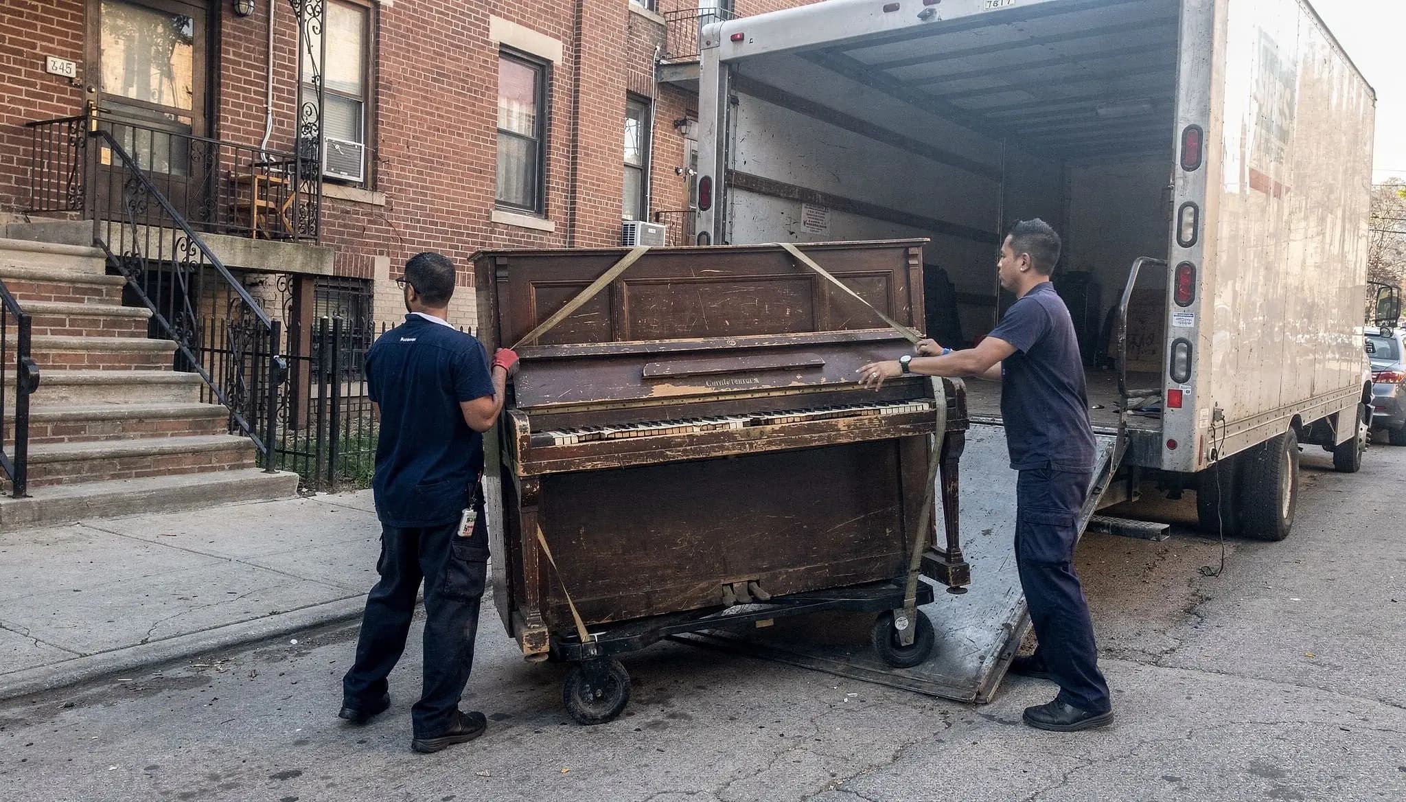 Piano disposal and removal in Chicago by Windy City Movers
