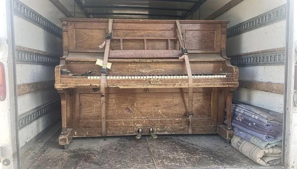 Piano disposal and removal completed by Windy City Movers in Chicago
