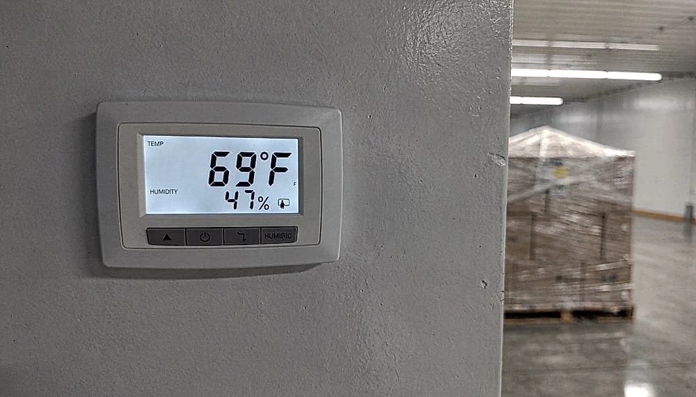 Climate-controlled piano storage completed by Windy City Movers in Chicago