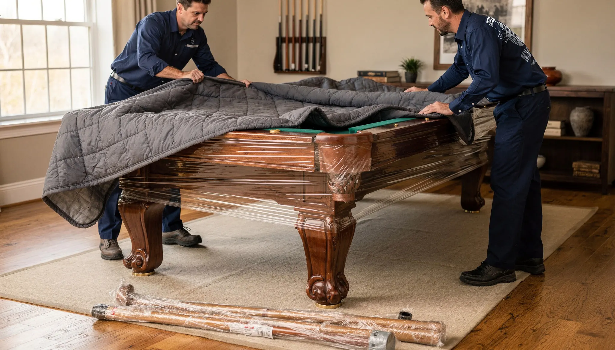 Pool table moving service in Chicago by Windy City Movers