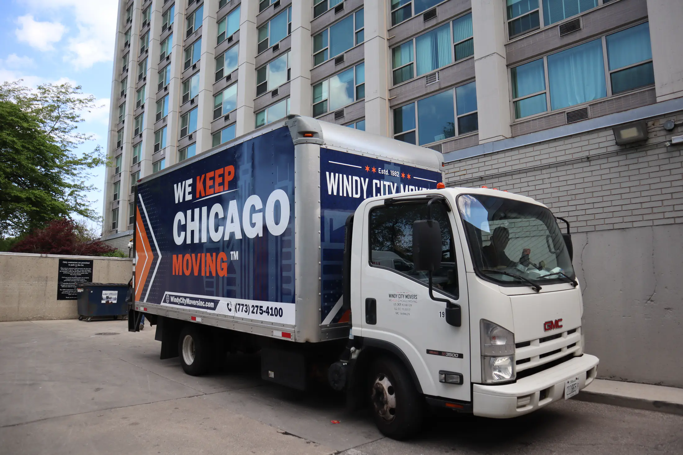 Windy City Movers crew on a residential move in Portage Park, Illinois