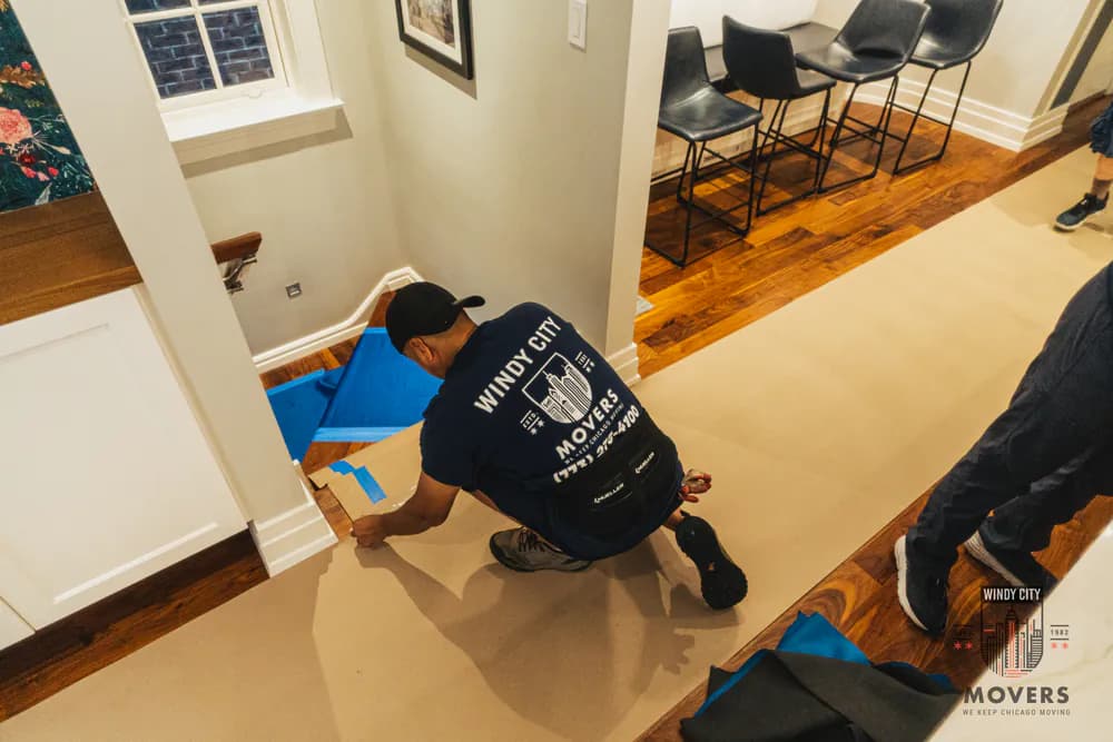 A senior citizen move completed by Windy City Movers in the Chicago area